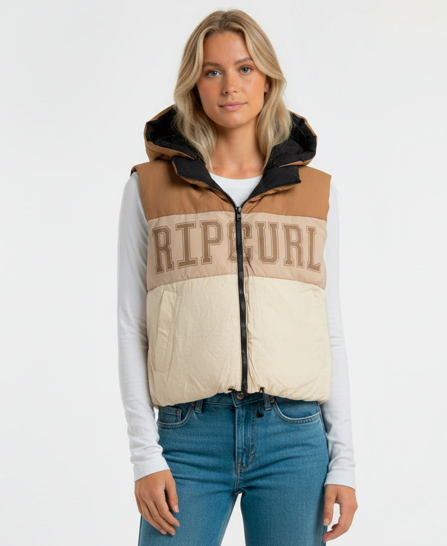 Chaleco Rip Curl Vest Crop Reversible