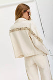 Campera Tucci Cmp Lace Ecru