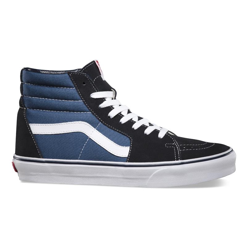 Top Sneakers Vans Mid Top Hombre Azul Zapatillas Vans Jeans Vans