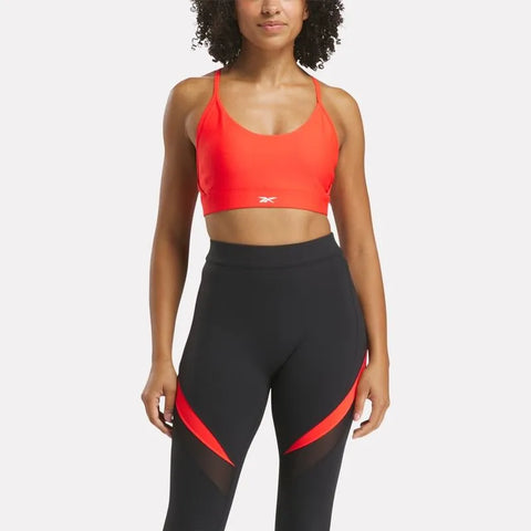 Top Reebok Lux Strappy Sports Bra