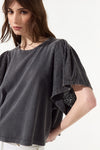 Remera Manga Calada