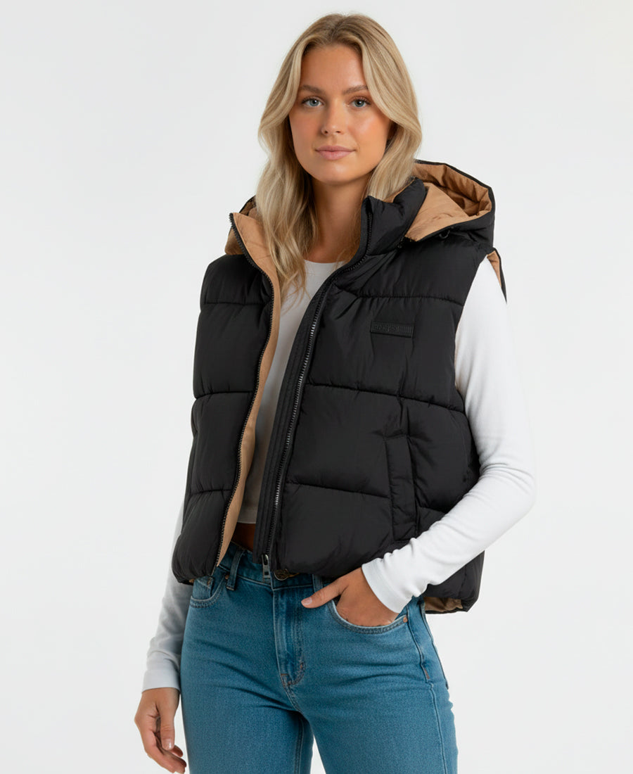 Chaleco Rip Curl Vest Crop Reversible