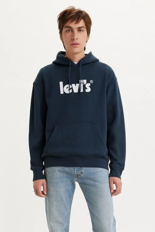 Buzo Levis Relaxed Graphic Hoodie