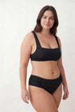 Malla Sweet Lady Bikini COMFY 5 TOP Y TIRO CORTO CON FRUNCE