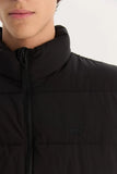 Campera Levis Stand Collar Puffer Black