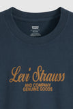 Remera Levis Ss Relaxed Fit Tee Levi Straus Navy Blazer