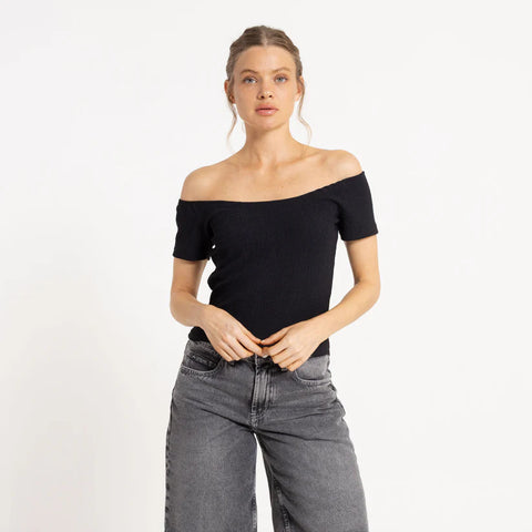 Top Rusty Ciao Bella Off Shoulder