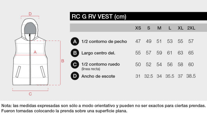 Chaleco Rip Curl Vest Crop Reversible