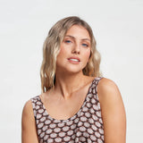 Top Rusty Sorrento Tank Tuscan Brown