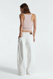 Jean Victoria Tucci Pan New Rotten Off White