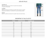 Jean Levis 501 Crop Never Fade