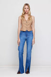 Jean Tucci Pan St Katy Front Split New Blue